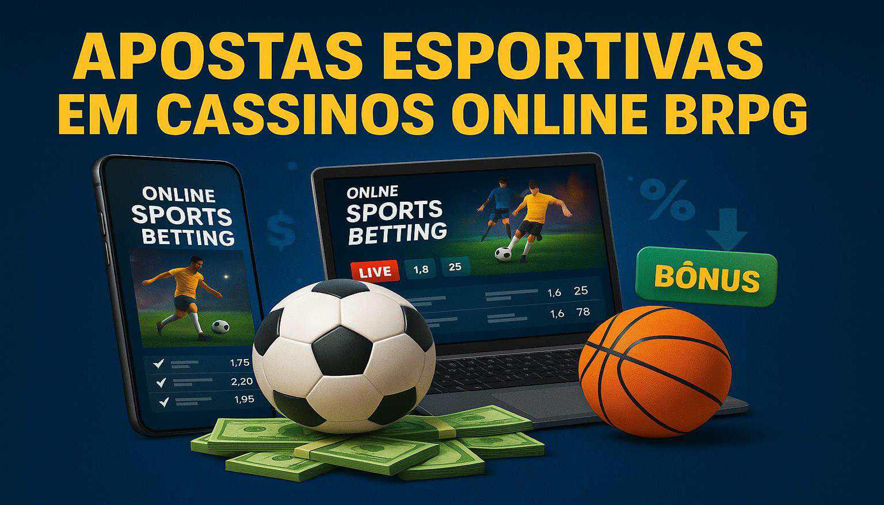 Aposte em apostas esportivas no cassino online BRPG